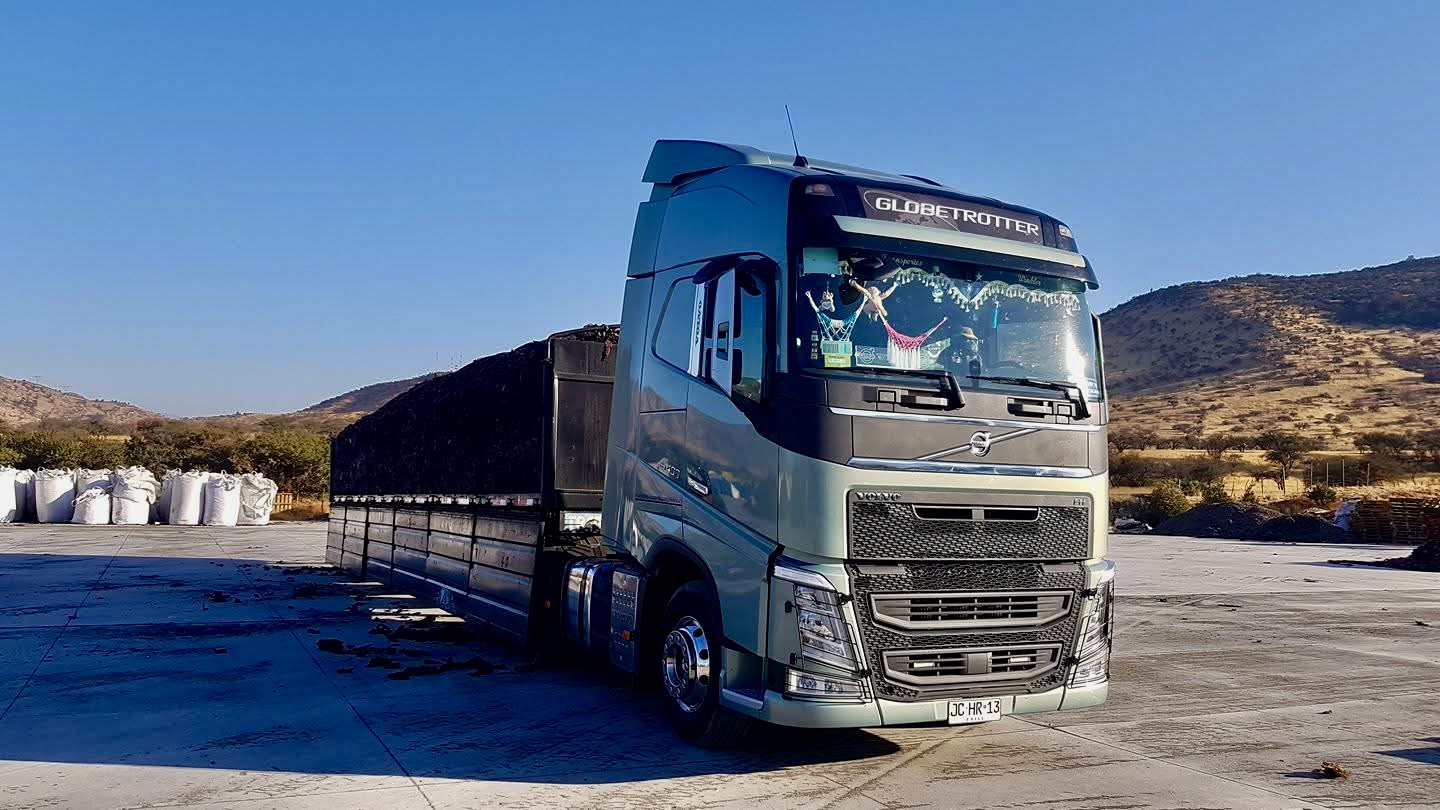 Flota de camiones Transportes Winkler