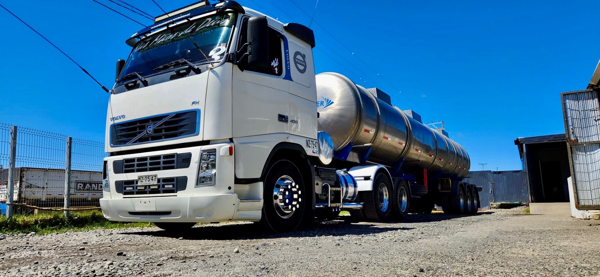 Flota de camiones Transportes Winkler