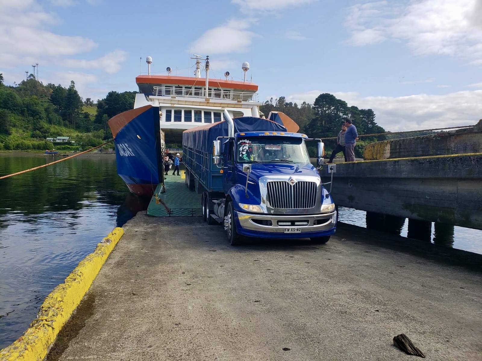 Flota de camiones Transportes Winkler